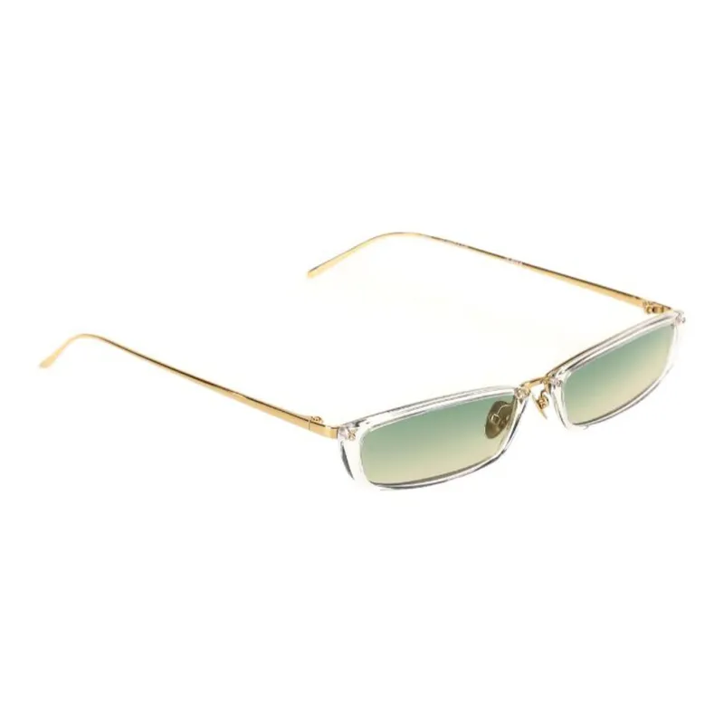 Linda Farrow Rectangular Frame Sunglasses-0