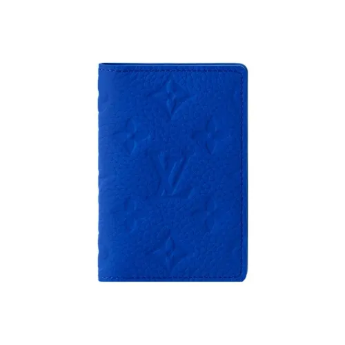 LOUIS VUITTON Pocket Organizer Taurillon Colormania Blue