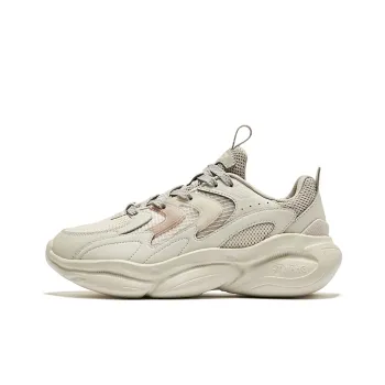 Erke Chasing The Light Anti Slip Wear Resistant Low Top Casual Shoes Women's Gray