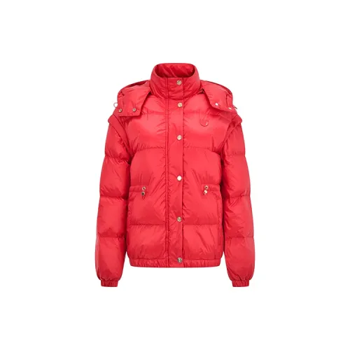 RARE Down Jackets Women's Red