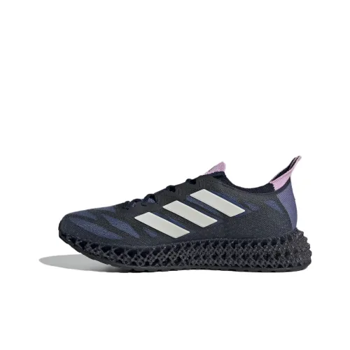 Adidas 4D FWD 3 Running Shoes Women's Low-Top Dark Blue