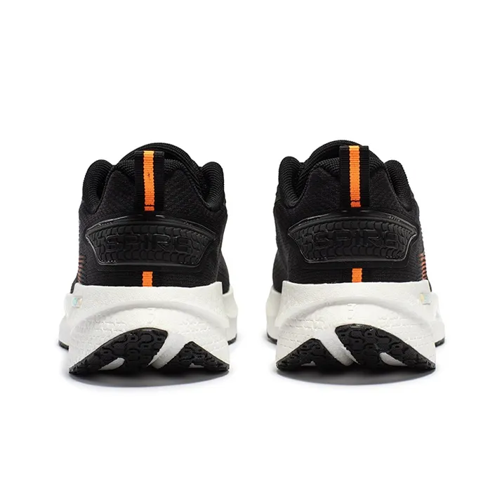 361° Speed Boost CQT Cushioned Slip Resistant Abrasion Resistant Breathable Low Top Running Shoes Men's Obsidian Black-3