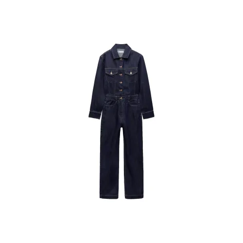 ZARA Jumpsuits Women's Blue