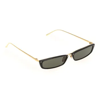 Linda Farrow Rectangular Frame Sunglasses