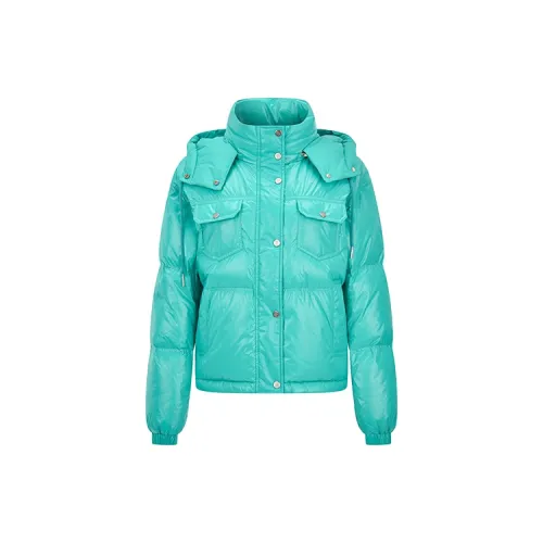 RARE Down Jackets Women's Light Green