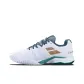 White/Dark Green