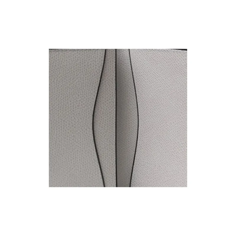 Valextra Calfskin Card Holder Unisex Gray White-5