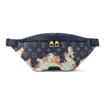 LOUIS VUITTON Discovery Bumbag Pm Ink Blue