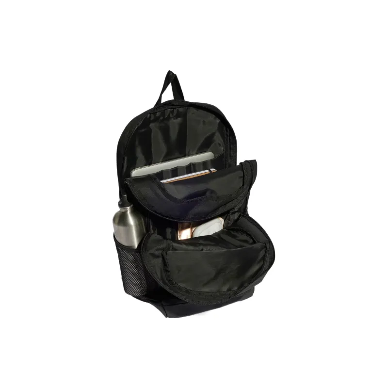 Adidas Recycled Material Backpack Regular Unisex Black & Light Blue & White-3