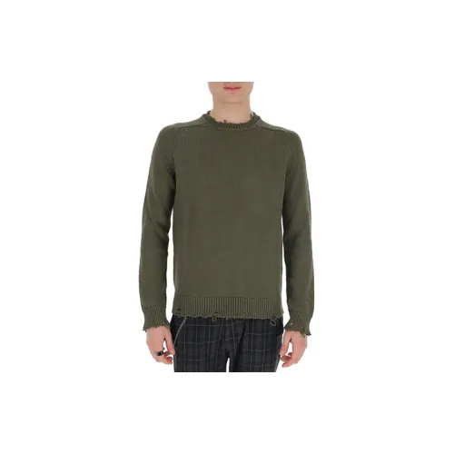 SAINT LAURENT Sweaters Men Olive Green