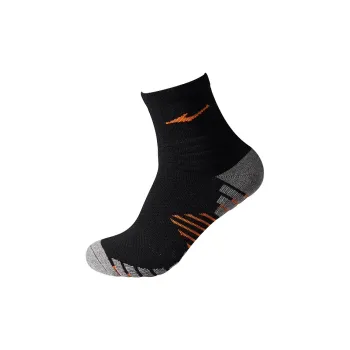 Erke Terry Crew Socks Men's Jet Black