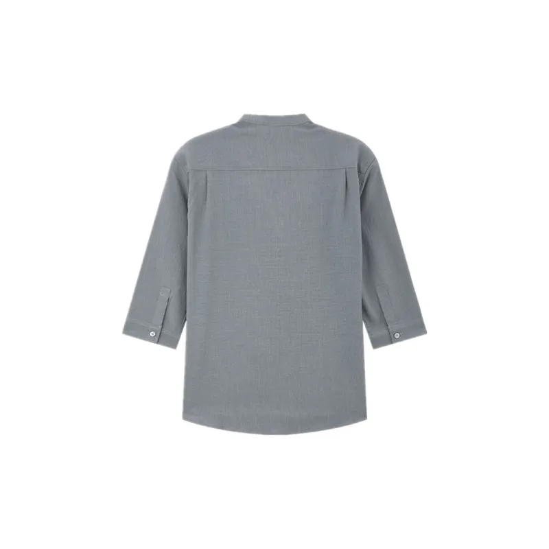 MindBridge Shirts Men Gray-1
