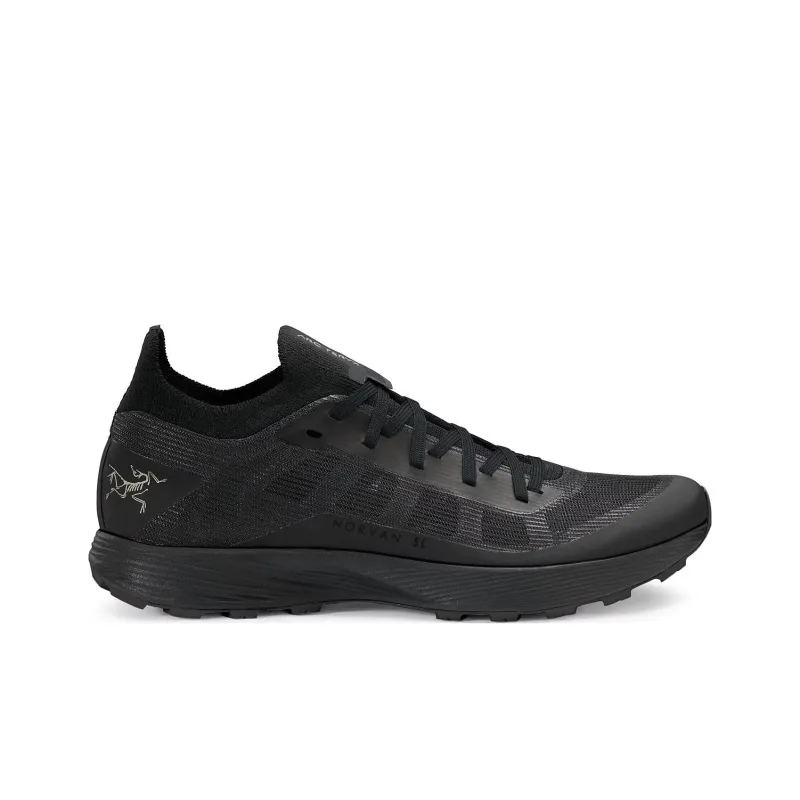 Arcteryx Norvan SL 3 Cushioned Slip-Resistant Low-Top Trail Running Running Shoes Women's Black-1