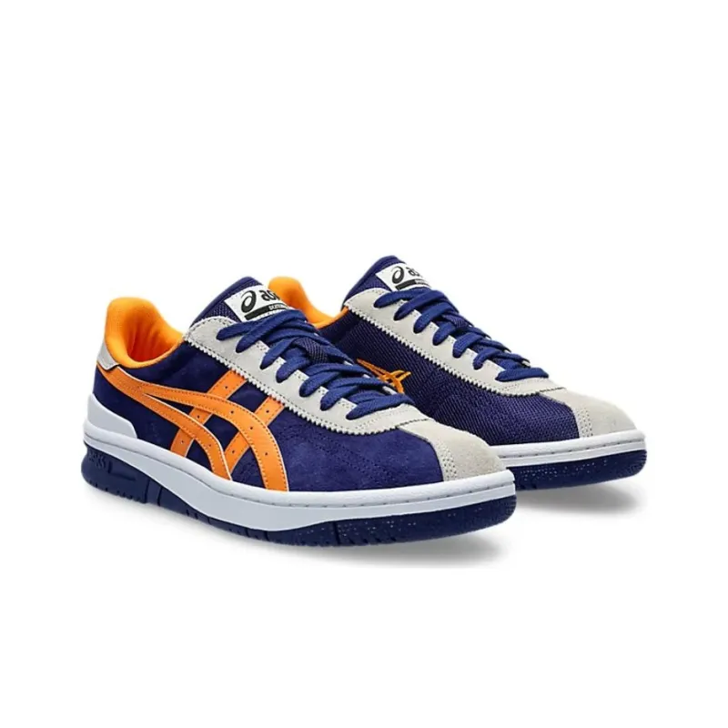 Asics VIC NBD Warm Slip-Resistant Low-Top Skateboard Shoes Unisex Blue-3