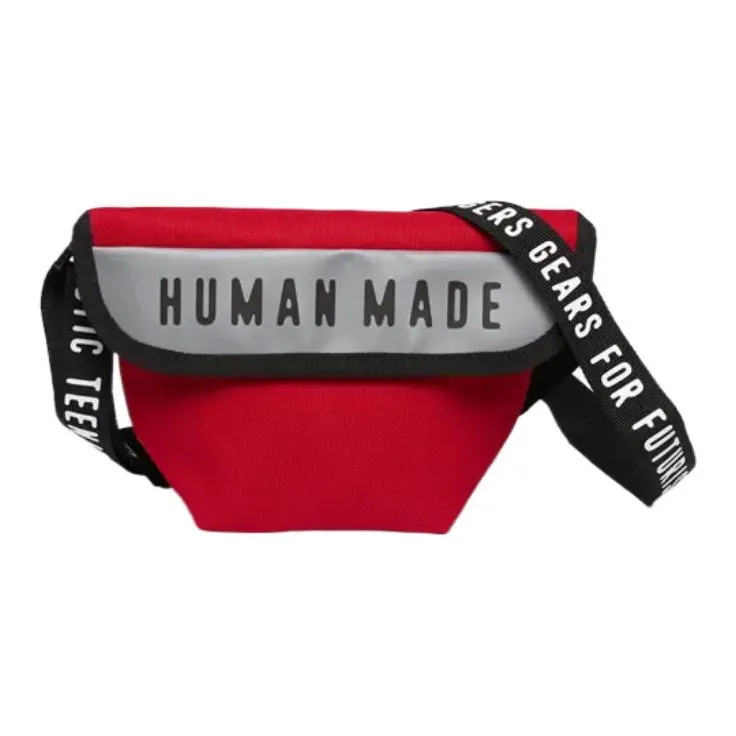 HUMAN MADE Polyester Crossbody Bag, Shoulder Bag Trumpets Unisex Red-2