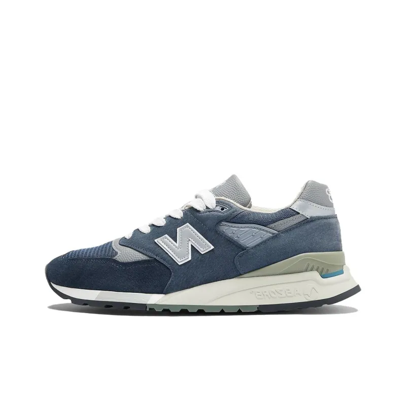New Balance 998 MiUSA Navy Grey-0