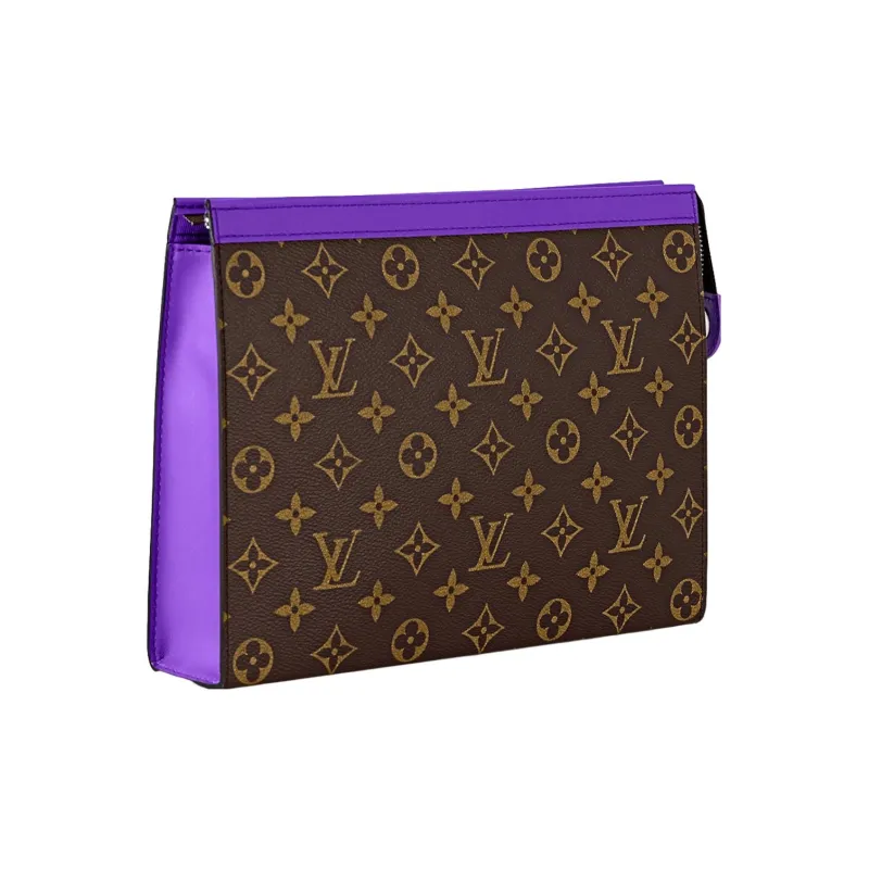 LOUIS VUITTON Pochette Voyage Mm Colormania Dark Violet-1