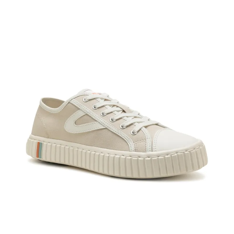 TRETORN Anti Slip Wear Resistant Low Top Canvas Boots Unisex White-1
