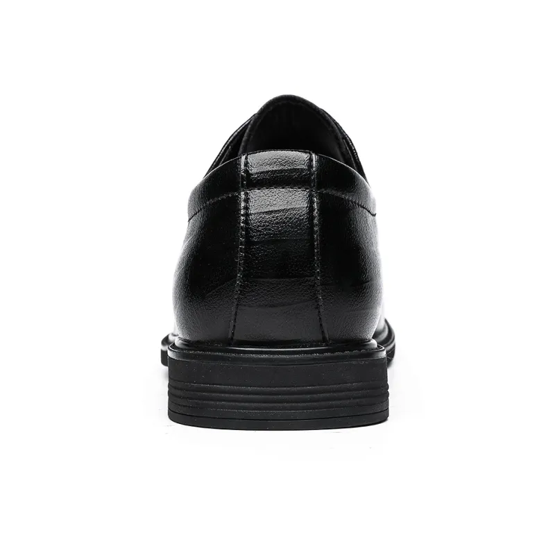 CHINT Dress Shoes Men Low Top Black-2