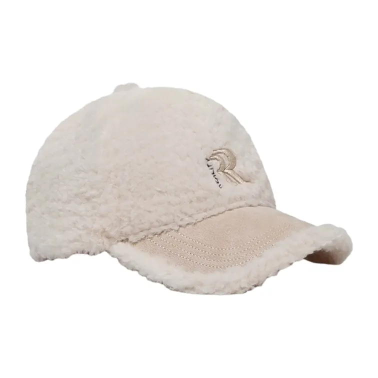 FREE RABBITⅡ Sherpa Baseball Caps Unisex-5