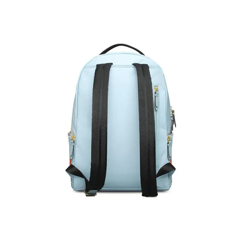 SAMSONITE Fabric Backpack Medium Size Unisex Blue Print-3
