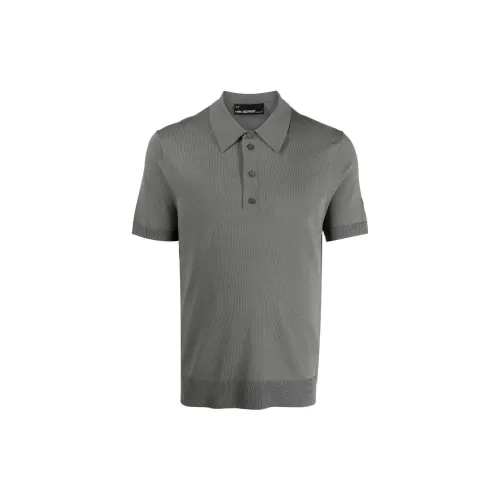 Neil Barrett Polo Shirts Men Gray