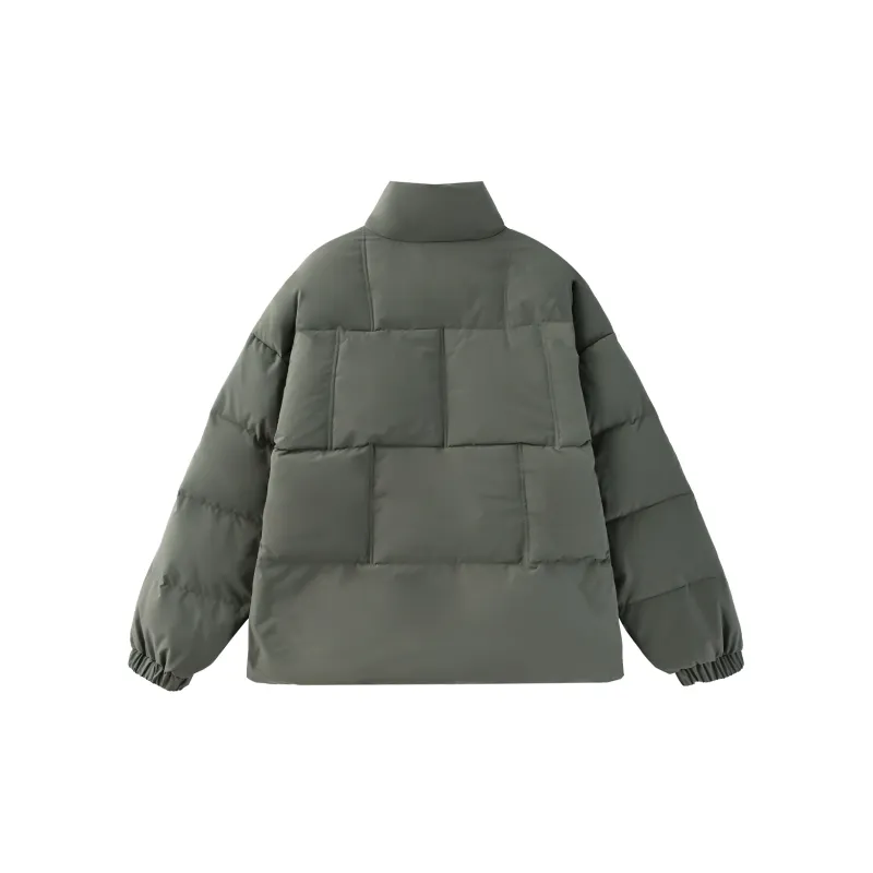 ER Down Jacket Unisex Army Green-1