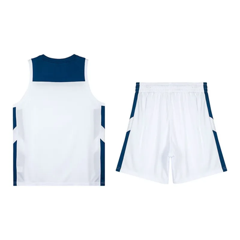 Anta Basketball Collection Basketball Suit Men's Pure White-1