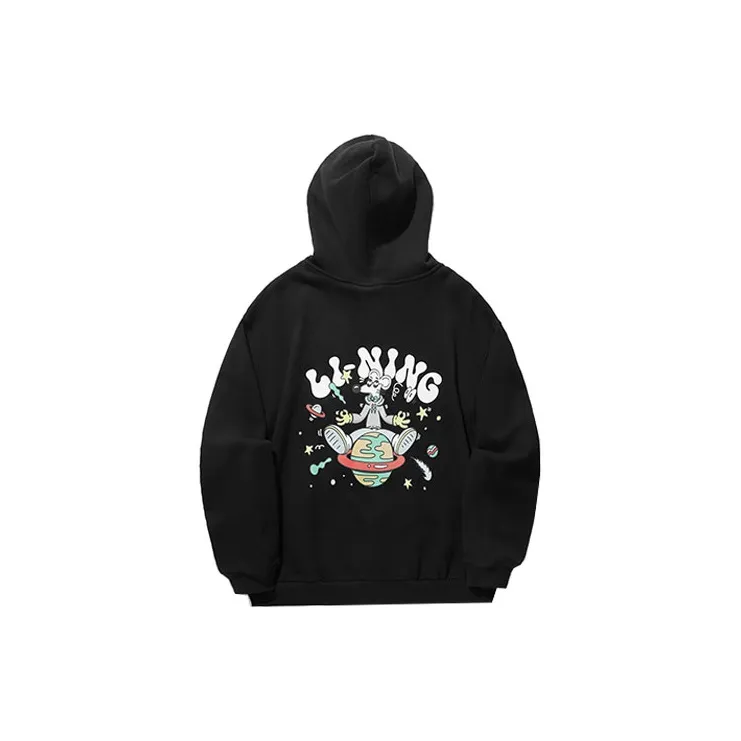 LiNing x Steven Harrington Sweatshirt Unisex Black-1