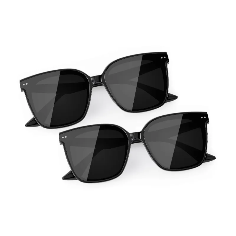 ENFANTIN Square Sunglasses Unisex Black Frame-4