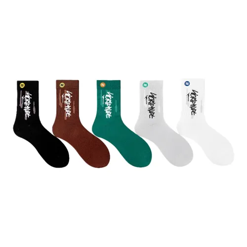 HANADASOX Unisex Mid-Calf Socks