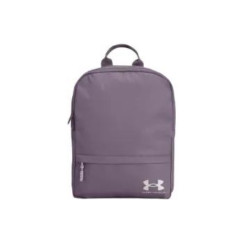 Under Armour Polyester Backpack Small Size Unisex Violet Gray