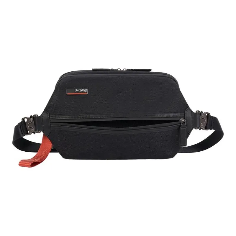 SAMSONITE Nylon Sling Bags Shoulder Bags Fanny Pack Men's Black-1