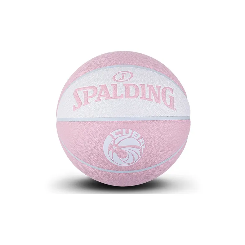 SPALDING CUBAL League Series PU Basketball Pink Size 7 Training Unisex-3