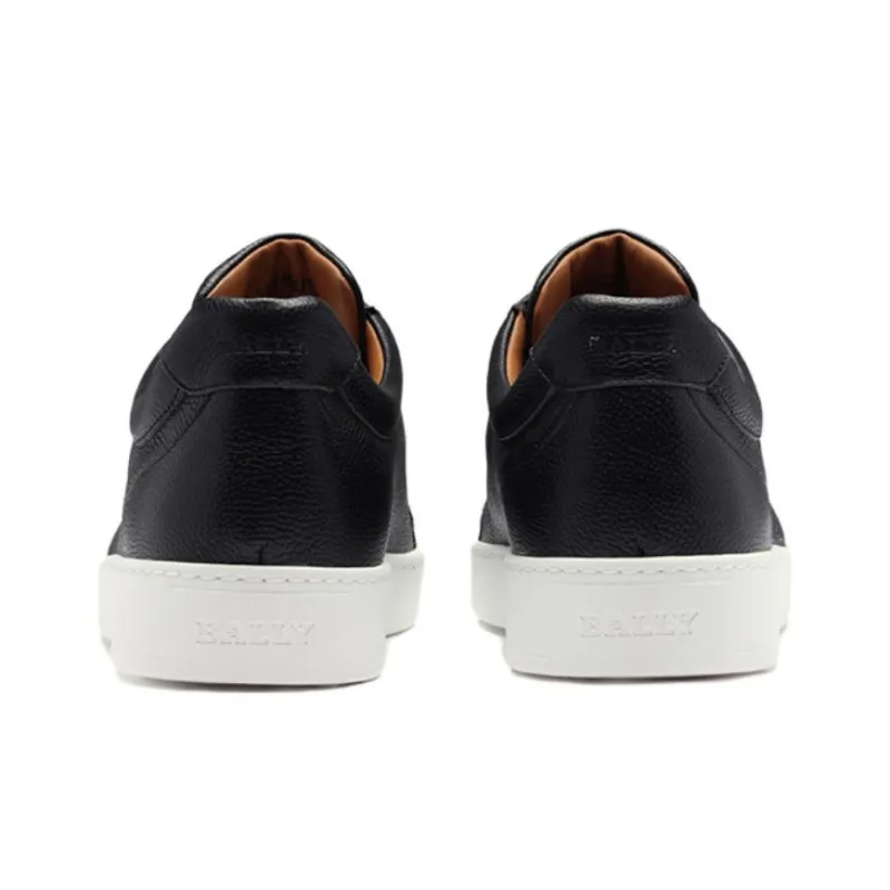 BALLY Low Top Skateboard Shoes Men's Black-3