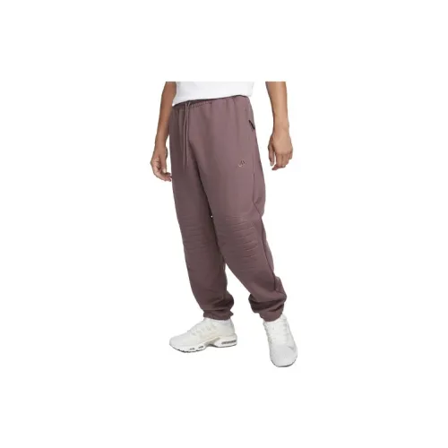 Nike Knitted Sweatpants Men Plum Blossom Etched