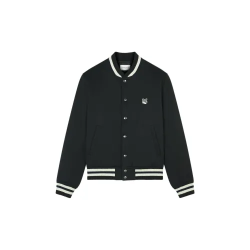 Maison Kitsune Jackets Men Black