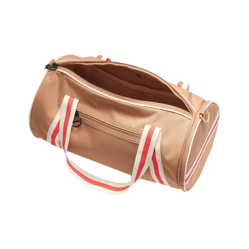 Nike Heritage Gym Bags Amber Brown & Bright Dark Red & Pomegranate Ice-4