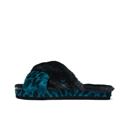 Skechers Slide Slippers Women's Black Blue