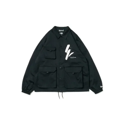 Yohji Yamamoto New Era X Yohji Yamamoto Co-branded Model Jackets Unisex Black