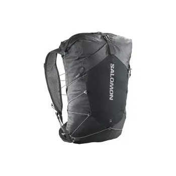 SALOMON Polyester Backpack Medium Size Unisex Ebony