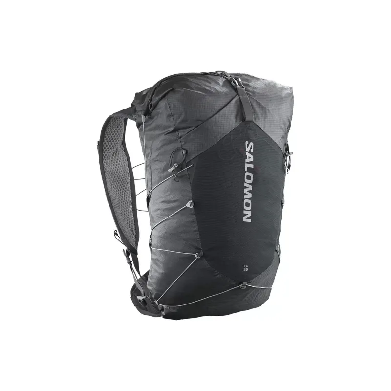 SALOMON Polyester Backpack Medium Size Unisex Ebony-5