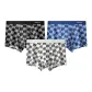 3 Pack (Black+Blue+Light Gray)