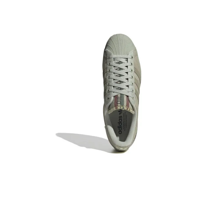 adidas originals Superstar Green Brown-3