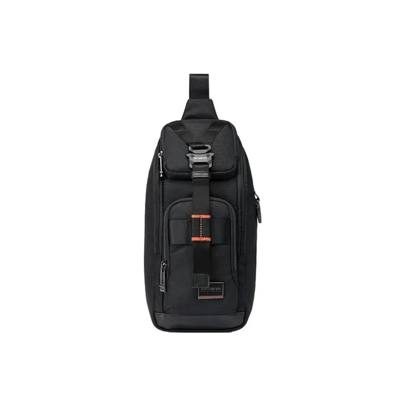 SAMSONITE Nylon Shoulder Bag Crossbody Bag Sling Bags Men's Black-0