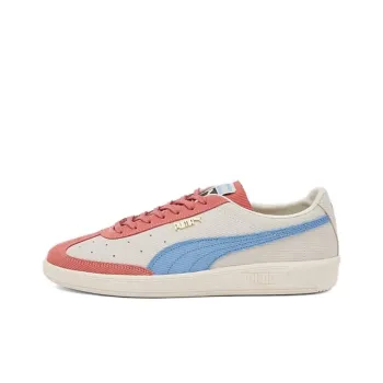 PUMA Vlado Stenzel Cushioning Wear-Resistant Low-Top Skateboard Shoes Men's White Pink