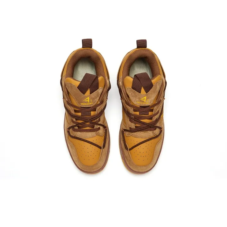 A1 Wear-Resistant Height Increasing Low-Top Puffy Skateboard Shoes Unisex-59