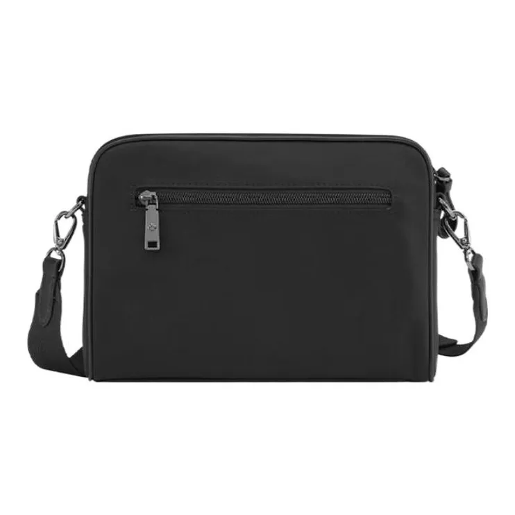 SAMSONITE Nylon Square Bag, Shoulder Bag, Crossbody Bag Regular Men's Black-3