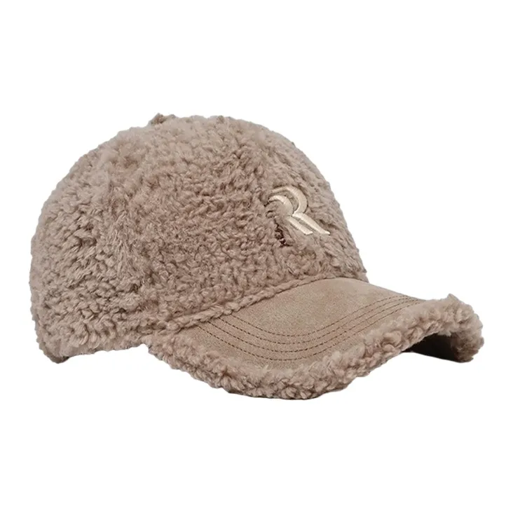FREE RABBITⅡ Sherpa Baseball Caps Unisex-3