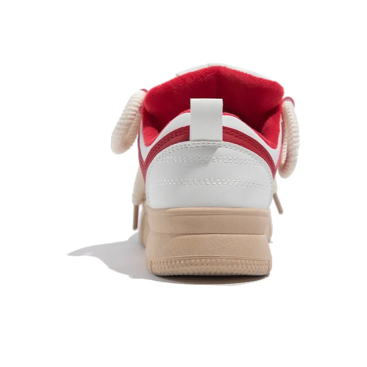 TUOPIN Warm Slip-Resistant Height Increasing Low-Top Skateboard Shoes Women's-19